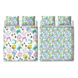 Squishmallows Happy Double Duvet Cover Set - thumbnail 1