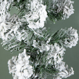 Samuel Alexander 2.7M Imperial Snowy Christmas Garland With 180 Tips - thumbnail 3