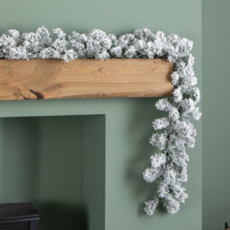 Samuel Alexander 2.7M Imperial Snowy Christmas Garland With 180 Tips - thumbnail 5