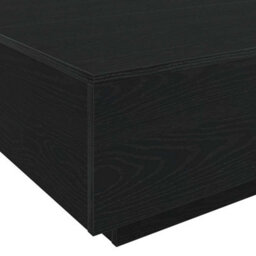 Berkfield Coffee Table With Led Lights Black Oak 85X55X31 Cm - thumbnail 9