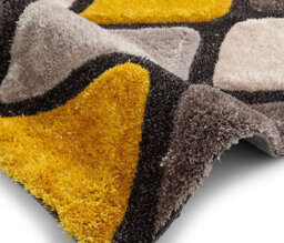 Noble House Nh9247 Grey Yellow Rug By Think Rugs-120Cm X 170Cm - thumbnail 2