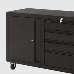 Pinnacle Professional Heavy Duty Lockable Garage Utility Workshop Metal Tool Cabinet, Secure Drawers & Shelves (100Cm Wide) - thumbnail 4