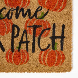 Homescapes Pumpkin Patch Non-Slip Coir Doormat, 40 X 60 Cm - thumbnail 2