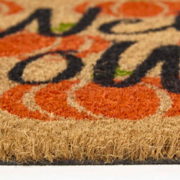 Homescapes Pumpkin Patch Non-Slip Coir Doormat, 40 X 60 Cm - thumbnail 3