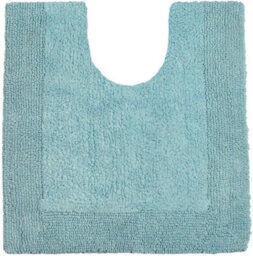 Allure Bath Fashions Elegance Reversible Heavyweight Pedestal Mat - Duckegg - thumbnail 1