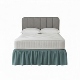 Base Valance Polycotton Sheet For Divan Beds Easy Care Bed Base Cover Duck Egg Blue - thumbnail 2