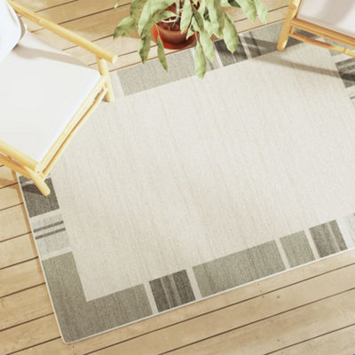 Walplus Indoor & Outdoor Rug Short Pile Multicolour 120X180 Cm Anti Slip - image 1