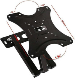Atek Tilt Swivel Tv Wall Mount Bracket 10-42 Inch, Tv Wall Brackets, Full Motion Articulating Arm Heavy Duty Load Capacity  30Kg - thumbnail 4