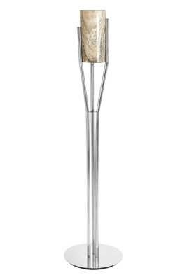 Orsina Onyx Stone Base Floor Lamp - image 1
