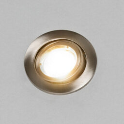 Litecraft 2 Pack Satin Chrome Modern Ip20 Fire Rated Adjustable Downlights - thumbnail 3