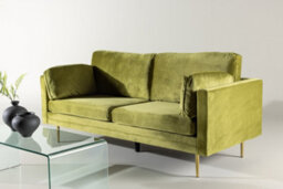 Boom 3-Seat Sofa Green Yellow, 3 Seater Sofa, D90Xw203Xh84Cm, Seat Height 47Cm