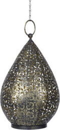 Netagon Garden Outdoor Palmyra Usb Rechargeable Led Hanging Light Lamp- Bronze - thumbnail 2