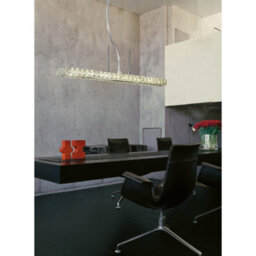 Luminosa Lighting Luminosa Galaxy Table Round 10W Led 6000K Polished Chrome/crystal - thumbnail 8