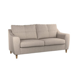 Furnishings For Less UK Baxter Oatmeal Tufted Fabric Sofa Suite 3 Seater And 2 Seater Sofa - thumbnail 2