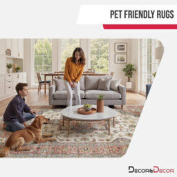 Decoranddecor Hallway Runners, Washable Rugs, Carpet Runner Rug, 60X240Cm, Non-Slip, Pet Friendly, Low Pile, Modern Rug - Solara - thumbnail 3