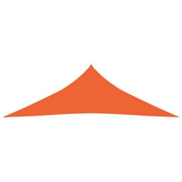 Berkfield Sunshade Sail 160 G/m2 Orange 4X4X4 M Hdpe - thumbnail 2