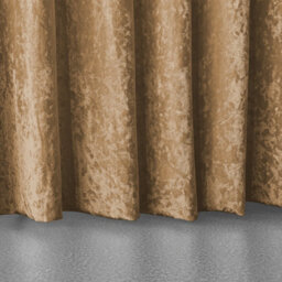 Neel Blue 4X1M Crushed Velvet Backdrop, Photography Background Blackout Curtain - Dark Gold - thumbnail 7