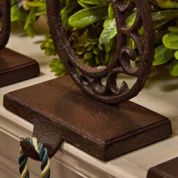 Dibor Joy Set Of 3 Decorative Stocking Hook Fireplace Stocking Holder Christmas Stocking Holders - thumbnail 5