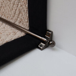 RainbowHome Imperial Black Nickel Stair Rod 72.5Cm - Pack Of 12 - thumbnail 2