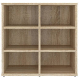 Berkfield Stylish Shoe Cabinet Sonoma Oak 52.5X30X50 Cm - thumbnail 4