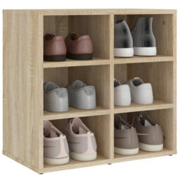 Berkfield Stylish Shoe Cabinet Sonoma Oak 52.5X30X50 Cm - thumbnail 7