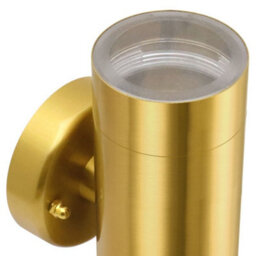 Long Life Lamps Company Modern Double Outdoor Wall Light Stainless Steel Brass Ip65 With Led 5W Warm Zlc383 - thumbnail 6