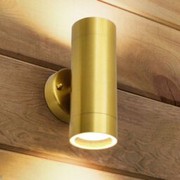 Long Life Lamps Company Modern Double Outdoor Wall Light Stainless Steel Brass Ip65 With Led 5W Warm Zlc383 - thumbnail 7