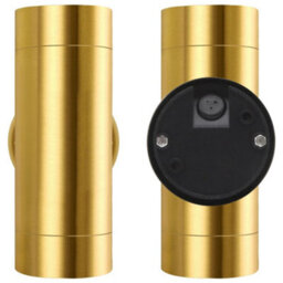 Long Life Lamps Company Modern Double Outdoor Wall Light Stainless Steel Brass Ip65 With Led 5W Warm Zlc383 - thumbnail 5