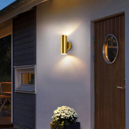 Long Life Lamps Company Modern Double Outdoor Wall Light Stainless Steel Brass Ip65 With Led 5W Warm Zlc383 - thumbnail 9