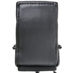 Beliani Executive Chair Guru Faux Leather Black - thumbnail 7
