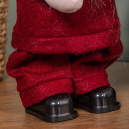 Samuel Alexander 35Cm Battery Operated Walking Christmas Musical Gonk In Red - thumbnail 7