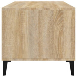 Berkfield Coffee Table Sonoma Oak 90X49X45 Cm Engineered Wood - thumbnail 7