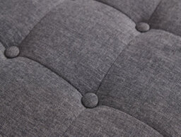 Gfw Verona Fabric Storage Ottoman Bench Charcoal - thumbnail 6