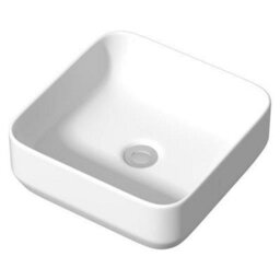 Affine Bathroom Cloakroom Vanity Unit Wall Mounted Countertop Basin Grey Gloss 500mm - thumbnail 7