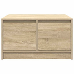 Berkfield Coffee Table With Drawers Sonoma Oak 70.5X70X40 Cm - thumbnail 6