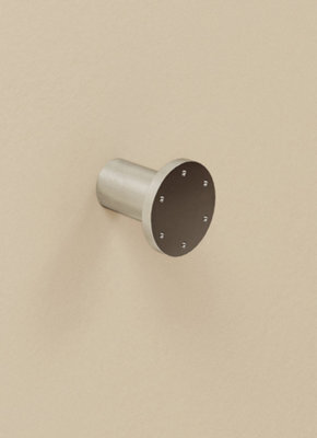 Cosmic Towel Hook, Robe Hook, Coat Hook, Chrome Gloss, Wall-Mounted, 4 Cm. Kubic Collection - image 1