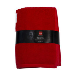Harvia Sauna Towel Red - Practical, Durable Addition For Home And Shared Sauna Sessions, Harvia Sauna Range - thumbnail 4