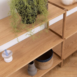 Furniture To Go Braidwood Bookcase With 4 Shelves In Oak - thumbnail 6