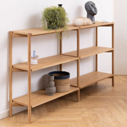 Furniture To Go Braidwood Bookcase With 4 Shelves In Oak - thumbnail 5