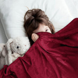 Ameha Fleece Plain Blanket, Lightweight & Reversible Throw For Travel, Bed & Sofa Blanket, Red Single 130X150Cm - thumbnail 9