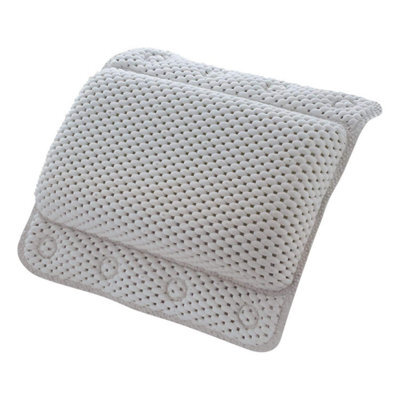 Bath Pillow - Bath And Spa Head Rest With Suction Cups - Bath Cushion Bathing Pillow - Provides Support & Comfort - image 1
