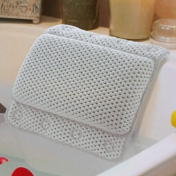 Bath Pillow - Bath And Spa Head Rest With Suction Cups - Bath Cushion Bathing Pillow - Provides Support & Comfort - thumbnail 2