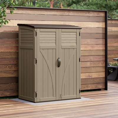 Suncast Aston Resin Garden Storage - Sand - image 1