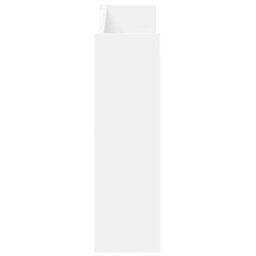 Berkfield Modern Wall Shoe Cabinet White 80X18X60 Cm Engineered Wood - thumbnail 6