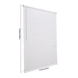 150Cm Pvc Venetian Window Blinds Trimmable Slatted Blind Curtains Office Bathroom - thumbnail 2