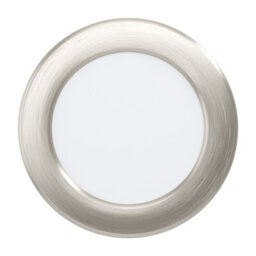 Satin Nickel Steel Flush Downlight 5.5W Led For Walls And Ceilings - thumbnail 1