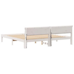Berkfield With Led Strip Lights White 200 Cm X 200 Cm Metal And Wood - thumbnail 7