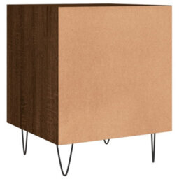 Berkfield Bedside Cabinet Brown Oak 40X40X50 Cm Engineered Wood - thumbnail 8