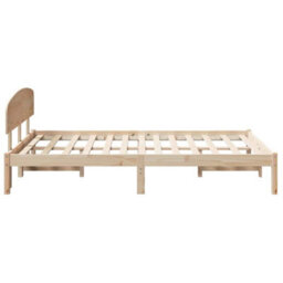 Berkfield Versatile Bed Frame With Headboard 120X190 Cm Solid Wood Pine - thumbnail 6