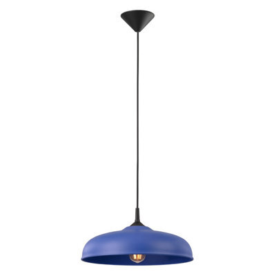 Sollux Lighting Gina Steel Ultramarine 1 Lights Minimalist Pendant Lamps - image 1
